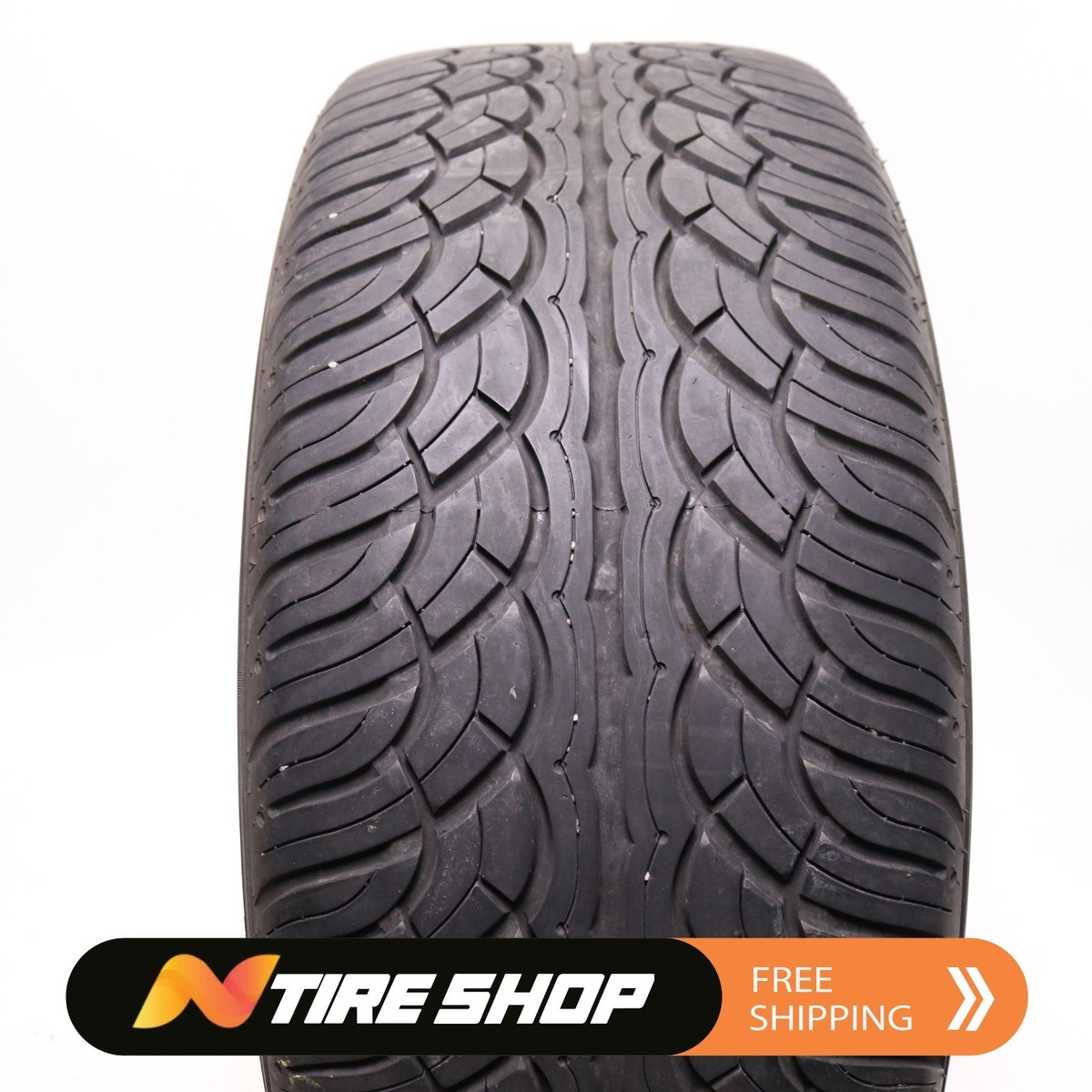 Set of 2 Used 285/40R22 Yokohama Parada Spec-X PA02 - 110V - 9/32