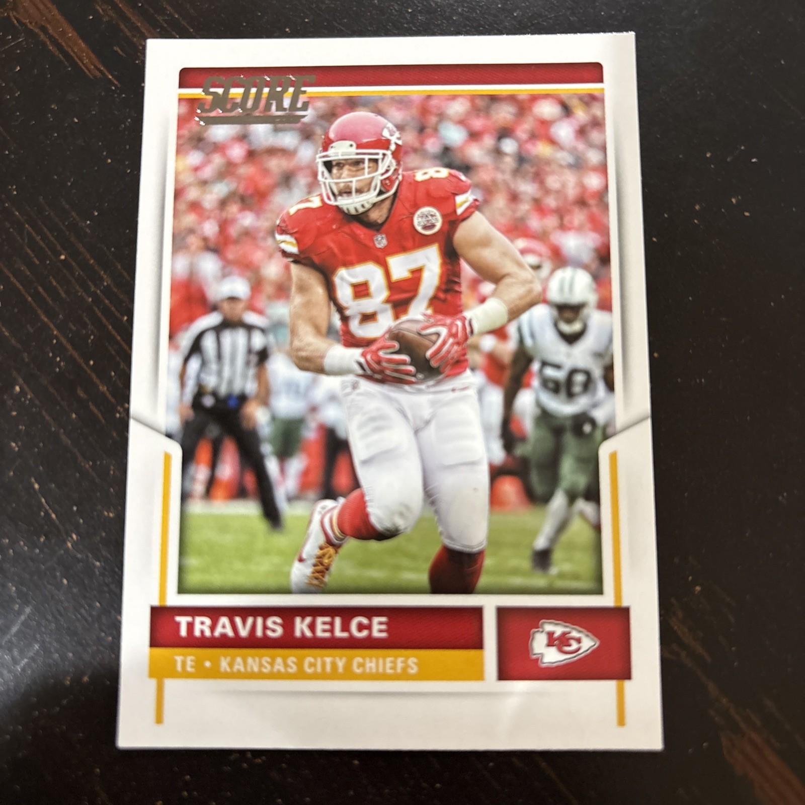2017 Score #325 Travis Kelce Scorecard