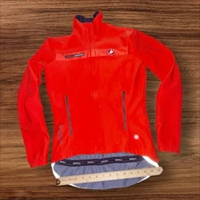 Castelli Cycling Jacket Women’s Small Red Softshell Windstopper Long Sleeve