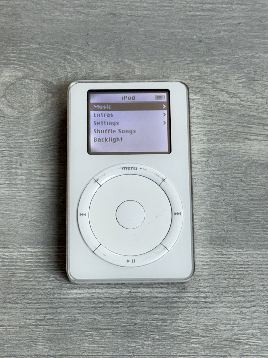 Apple iPod 第2世代 10GB A1019 Apple iPod Classic 2nd Generation 10GB 20 GB A1019 White - Tested