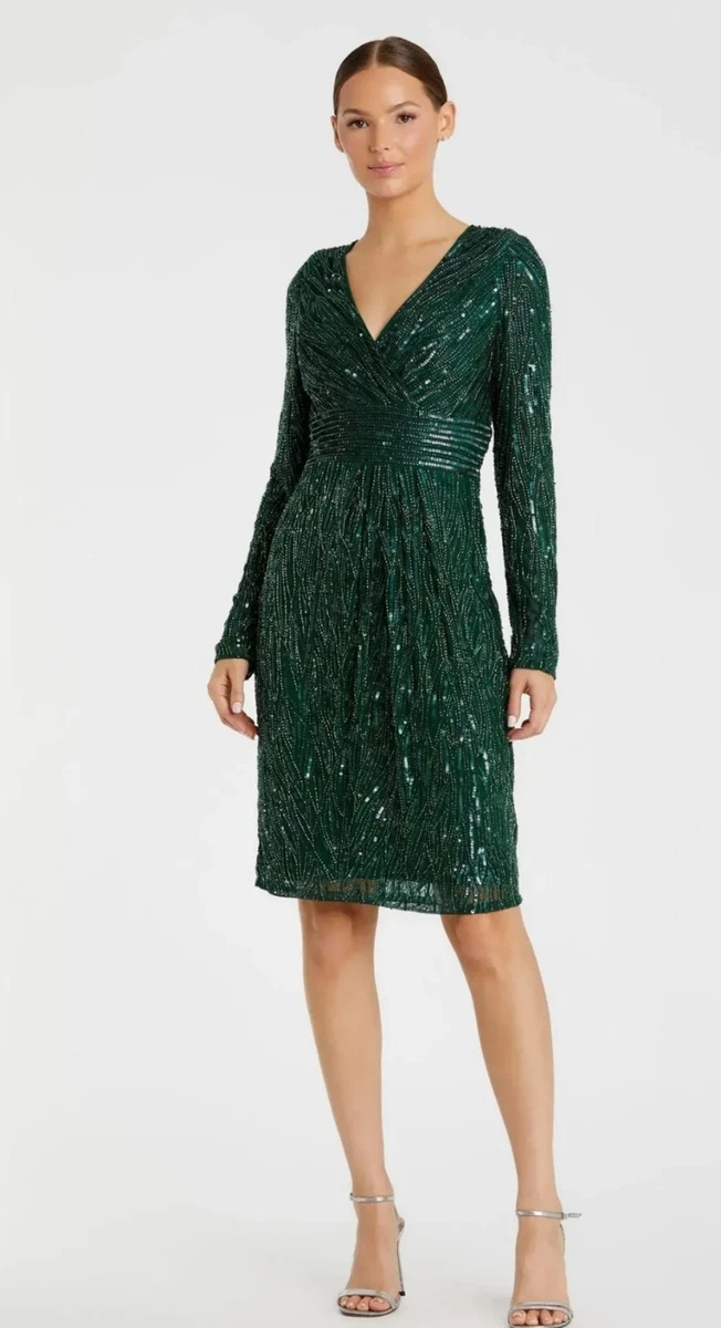 Green Sequin Dresses for Women for sale - eBay