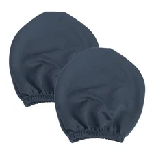 2PCS Knitted Stretch Headrest Covers 9"x10.6" - Breathable Reusable Dust 