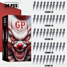 50pcs/box, 03 RL 05RL 07RL 09RL 11RL, All-in-one Tattoo Needles