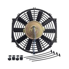 Derale Performance Straight Blade Electric Fan 500 Cfm Puller 10 Dia Single Derale Performance Straight Blade Electric Fan 500 Cfm Puller 10 Dia Single
