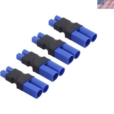 4PCS EC3 to EC5 Male Adapter Connectors Effortless RC Lipo Battery Conversion