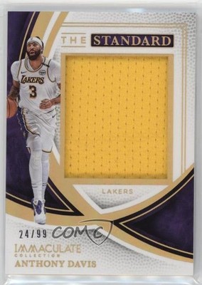 2024-25 Panini Immaculate The Standard 24/99 Anthony Davis #TST-ADL 1f8v