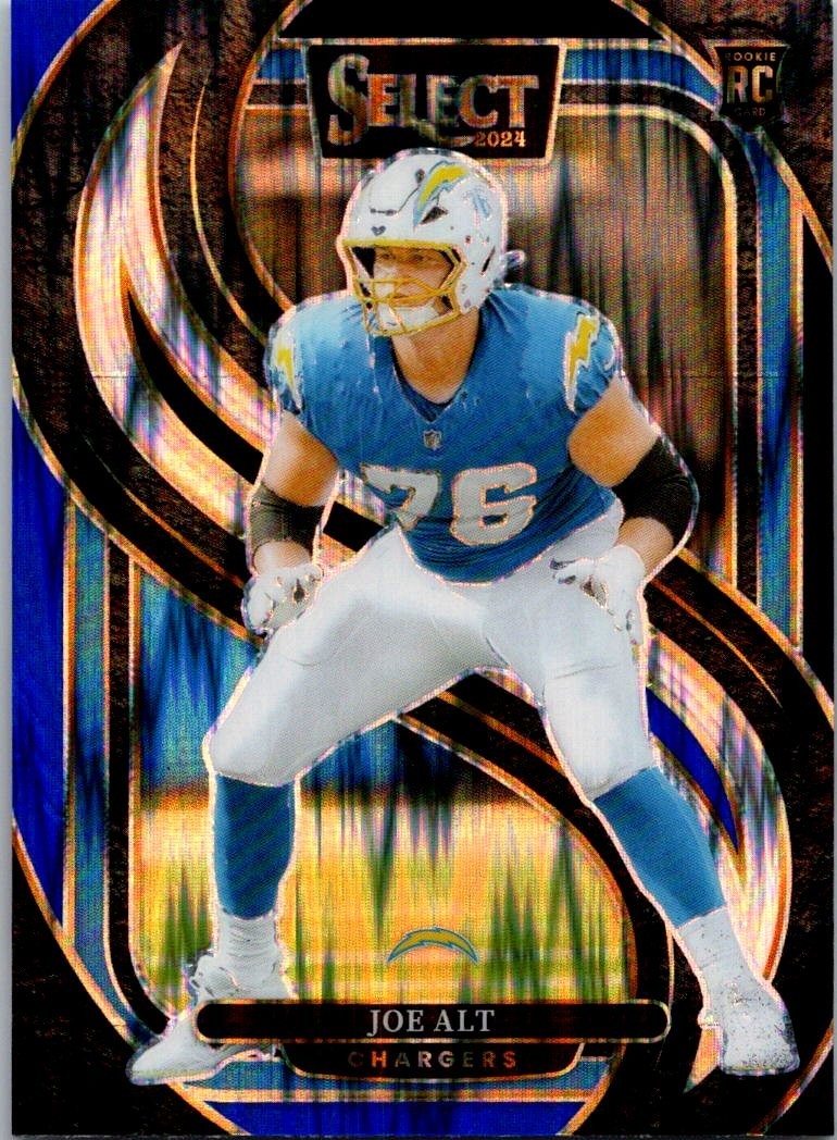2024 Panini Select - Premier Level Joe Alt #159 Blue Shock Prizm (RC)