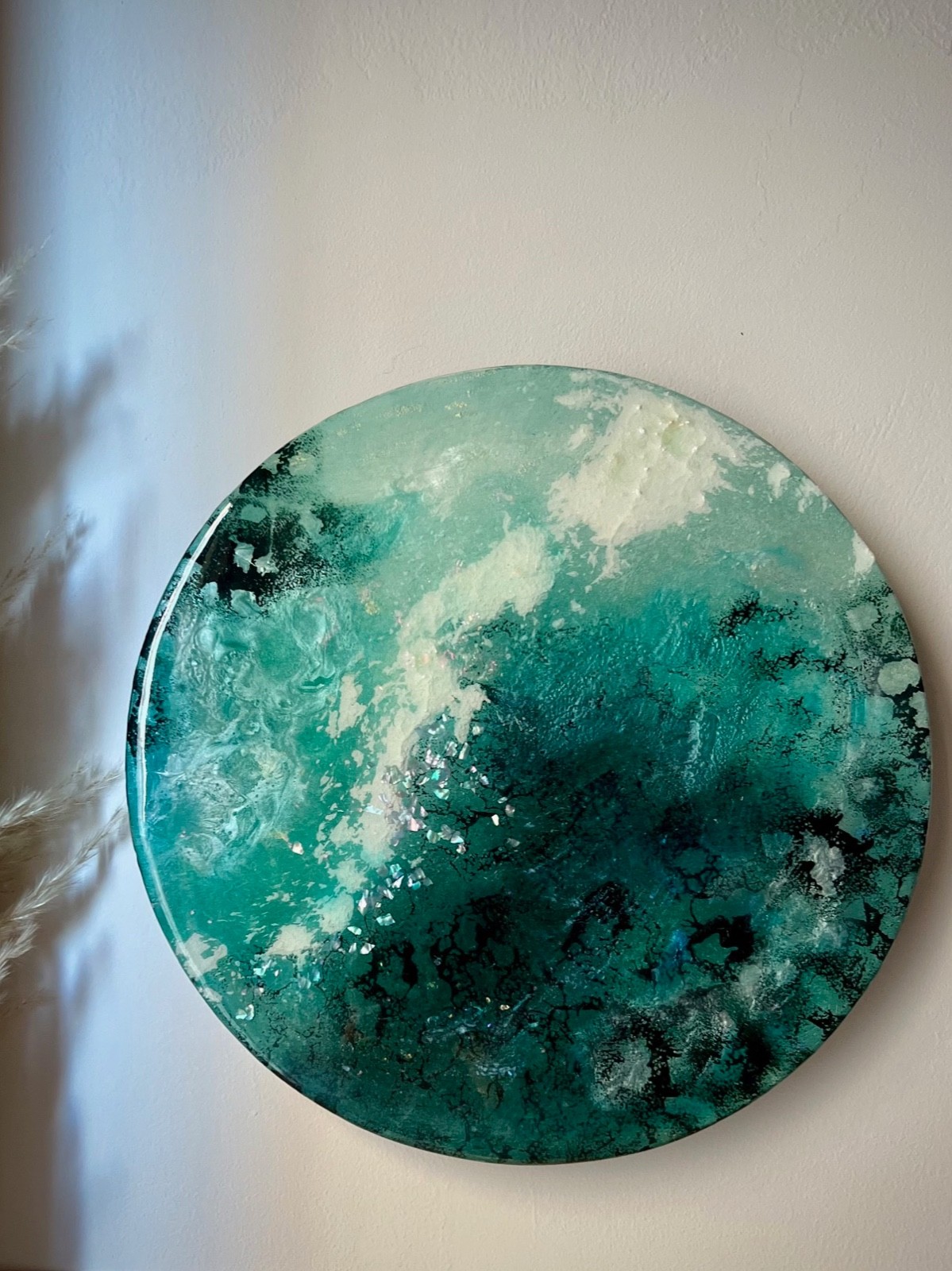 Trend 2026: Quadro Rotondo Astratto | Arte Murale Modern Arredamento