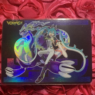 Hatsune Miku X Miraidon Waifu Girl Anime ACG Foil Goddess Card