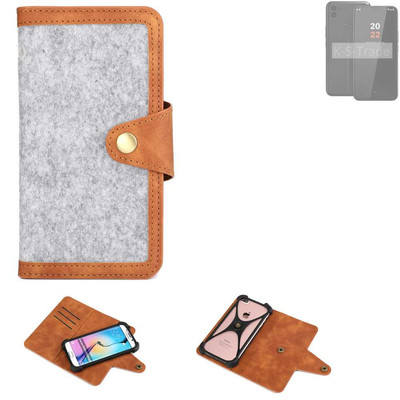 Schutz-Hülle für Volla Phone 22 Handyhülle, hellgrau