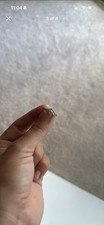 14k gold diamond ring size 5, . Great condition. Check authenticity card