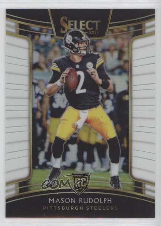 2018 Panini Select Concourse White Prizm 48/75 Mason Rudolph #12 o8g