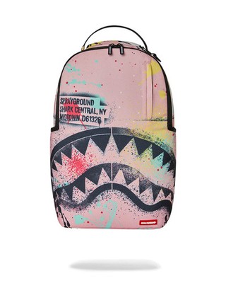SHARK CENTRAL STENCIL LAB BACKPACK SPRAYGROUND