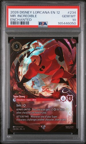 Mr. Incredible - Super Strong graded PSA 10 for sale on eBay