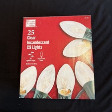 NEUF ACCENTS MAISON VACANCES 25 LUMIÈRES BLANCHES CLAIRES INCANDESCENTES C9 NOËL