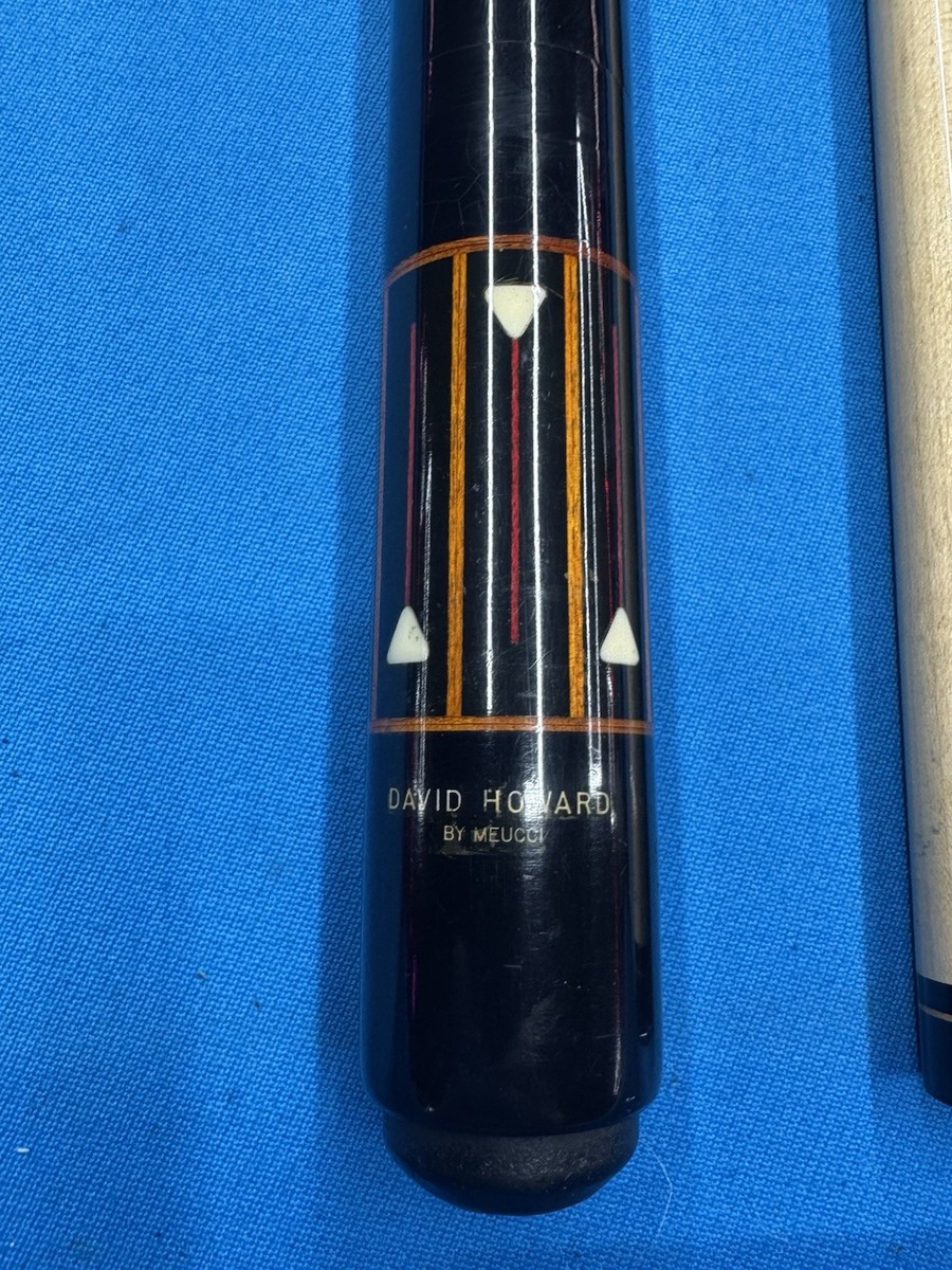 Meucci David Howard DH2 Two-Piece Billiard Cue Black and Natural