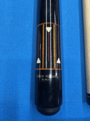 Meucci David Howard DH2 Two-Piece Billiard Cue Black and Natural