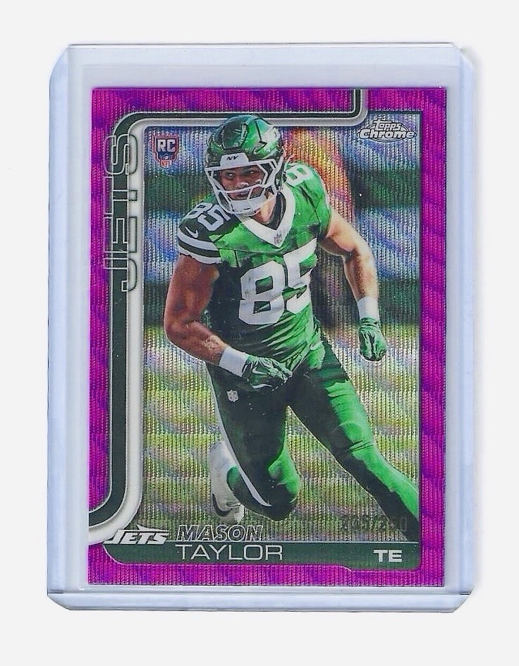 2025 Panini Prizm Mason Taylor Rookies RC #329 New York Jets Football /250
