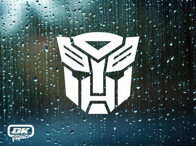 AUTOBOT Vinyl Decal. Car Window Sticker