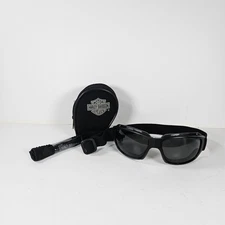 Harley-Davidson Wiley X Sunglasses Bend 1801 WX Z87+ Headstrap With Case & Cloth