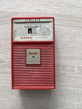 Sinclair Dino Supreme Gasoline Gas Pump Six Transistor Radio