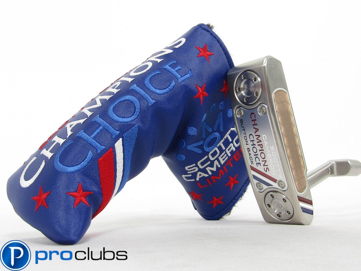 NEW SCOTTY CAMERON CHAMPIONS CHOICE NEWPORT+ BUTTON BACK