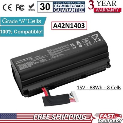 New A42N1403 Battery for ASUS ROG G751 G751J G751JY G751JL G751JT GFX71JY G751JM
