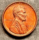1909 VDB Lincoln Cent NICE TONING .BU R/B!!!