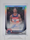JAMIR WATKINS 2025-26 BOWMAN CHROME ROOKIE REFRACTOR RC AUTO /499 Q6618