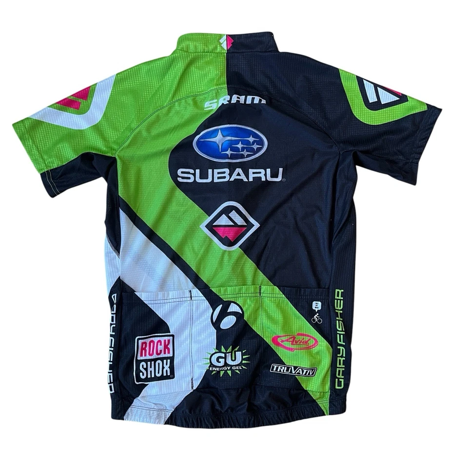 Conjunto de ciclismo Bontrager Gary Fisher para mujer talla L pantalones cortos acolchados cremallera completa jersey Foto 3 de 4