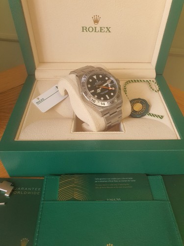 Rolex Explorer II 226570 Watch Black Dial, 2024 Full Set - Picture 2 of 6