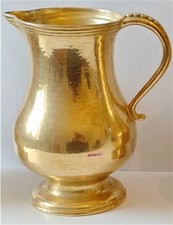 Messing Kanne Krug Vase Antik