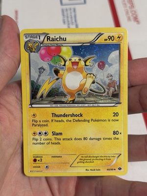 #ad Raichu 40 99 Cosmo Holo Next Destinies Pokemon Card $119.99