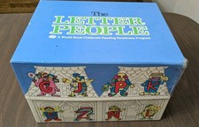 VTG Letter People 1981 World Book Childcraft ...