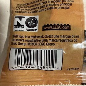 BRAND NEW RARE 2000 LEGO #4811 Knights' Kingdom I Defense Archer 14 Pieces