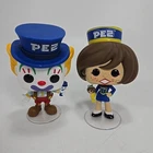 Funko Pop Ad Icons : PEZ : PEZ GIRL #80 Peter Pez Clown #52 Vinyl Figures