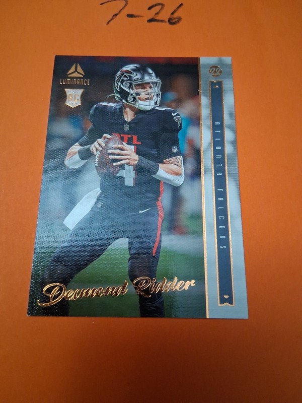 2022 Panini Chronicles - Luminance Update Rookies Desmond Ridder 202 Bronze (RC)