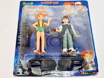 Vintage Pokémon Ash & Misty Figure Set Vol 2 TOMY Japan Sealed