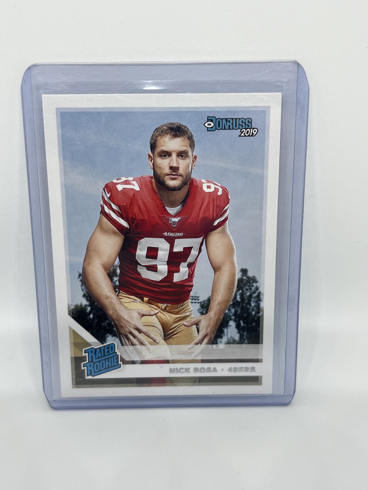 2019 Panini Donruss - Rated Rookie Nick Bosa #318 (RC)