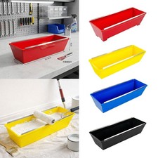 14 inch Mud Pan Paint Tray Easy Clean Multifunction Non Sticky Rustproof