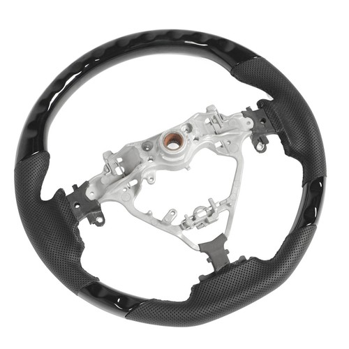 Hot Hydro‑Dip Steering Wheel Perforated Leather For Highlander XU50 Harrier XU60 - Picture 16 of 23