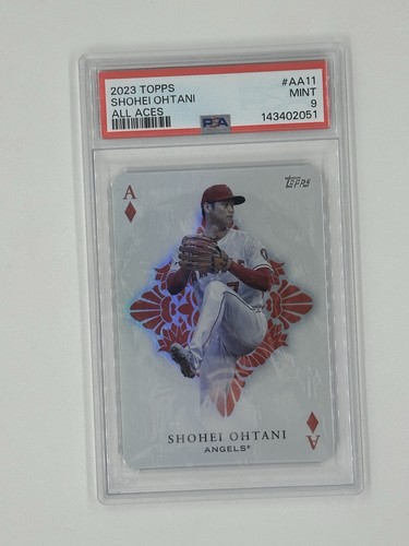 Shohei Ohtani #AA-11 2023 Topps All Aces Autographs card