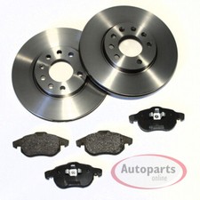 Für Volvo V70 III - Bremsscheiben Bremsbeläge für vorne Vorderachse