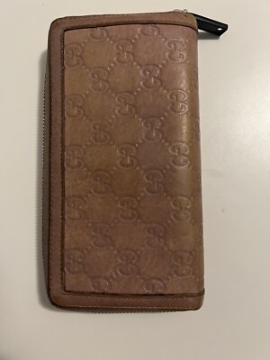 財布 GUCCI Guccissima Zip Around Long Wallet GUCCI Guccissima Leather Blk. Long Zip Around Wallet GG | eBay