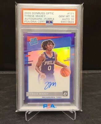 その他 tyrese maxey rc die-cut purple /99 psa10 その他 tyrese maxey rc die-cut purple /99 psa10 その他 tyrese