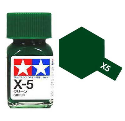 TAMIYA ENAMEL PAINT 80005 X-5 GREEN 10ml