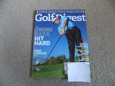 2008 April Golf Digest