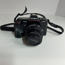 Minolta Maxxum 5000 AF 35mm Film Camera Body w/ 35-70mm Lens.