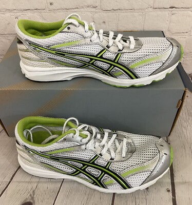 ASICS GN707 0190 Gel-Hyper Speed 2 Men's Running Shoes White Black Kiwi US 6.5