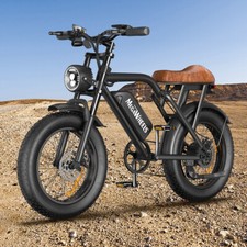 1500W ELECTRIC BIKE BICYCLE MOUNTAIN BIKE 20'' FAT TIRE FOR ADULTS 48V /15.6AH